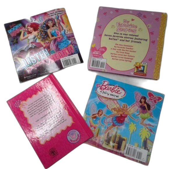 Barbie 10-Book Bundle: My Favorite Stories, Fairy Secret, Rock-N-Royals, Pyramid - Picture 2 of 15